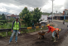 Jalan Nasional Diperbaiki, Lubang Patching Diharap  Tidak Dibiarkan Lama