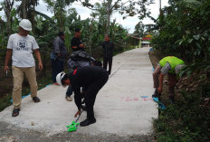 DPUPR Cross-check Proyek   Jalan SMAN 1 Kebuntebu