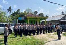 Satuan Samapta Polres Pesbar  Jaga Keamanan Objek Vital