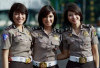 10 Ide Gaya Rambut Bob ala Polwan, Tampil Praktis dan Modis
