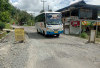Proyek Gorong-gorong  Jalan Nasional Terbengkalai
