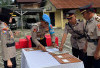 Kapolres Pesbar Pimpin Sertijab Sejumlah Pejabat Utama