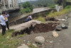 Erosi Sungai, Badan Jalan Terancam Amblas 