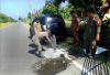 Jalan Nasional Rusak, Camat Krui Selatan Turun Tangan