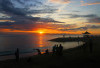 Menyambut Fajar  Damai di Pantai Sanur