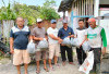 Program Ketahanan Pangan,  Padangdalom Bagikan Ribuan Benih Ikan 