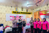 HUT Bhayangkara ke-79, Polres Pesbar Gelar Donor Darah