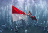 Gubernur Malut Kibarkan Merah Putih di Bawah Laut Peringati HUT ke-80 RI