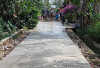 Jalan Rabat Beton Rampung,  Warga Diminta Ikut Menjaga